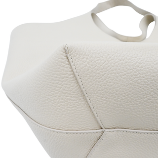 ANINE BING | Lili Sand Pebbled Leather Tote Bag