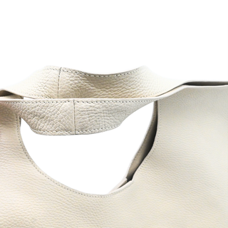 ANINE BING | Lili Sand Pebbled Leather Tote Bag