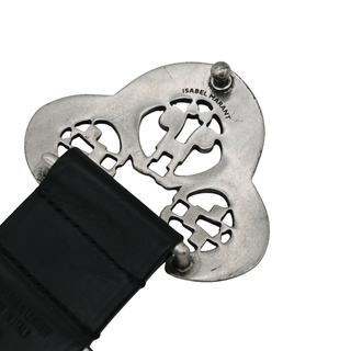 ISABEL MARANT | Adaria Black Leather Belt