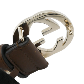 GUCCI | Interlocking G Brown Leather Belt