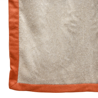 LORO PIANA | Kummel & Orange Cashmere Blanket Shawl