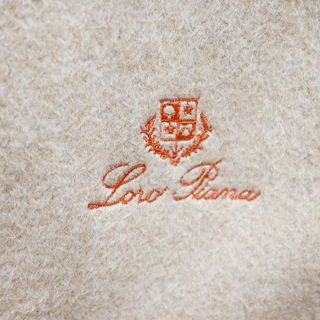 LORO PIANA | Kummel & Orange Cashmere Blanket Shawl