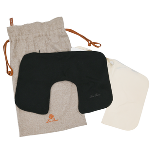 LORO PIANA | Black Travel Neck Pillow