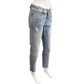 GIVENCHY | Light Wash Distressed Skinny Jeans