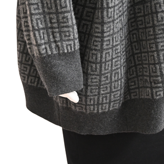 GIVENCHY | 4G Monogram Oversized Cashmere Cardigan