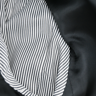 CELINE | Navy Blue Pinstripe Wool Blazer