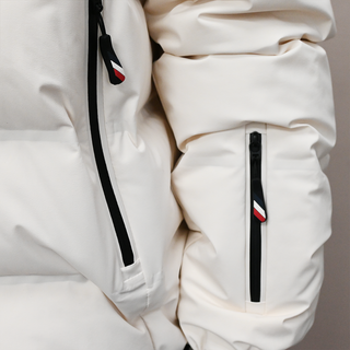 MONCLER | Ivory Suisses Down Ski Jacket