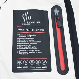 MONCLER | Ivory Suisses Down Ski Jacket