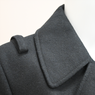 TOM FORD | Black Wool Peacoat