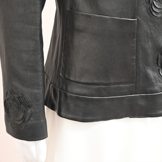 CHANEL | Camilla Black Leather Jacket