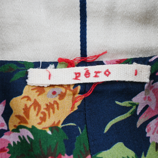 PERO | Embroidered Floral Long Coat