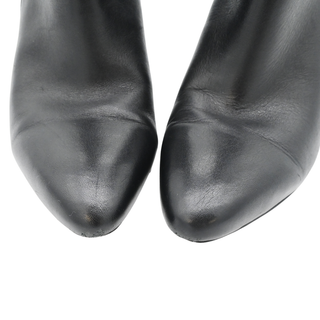 VERONICA BEARD | Sohelia Buckled Black Leather Heeled Boots