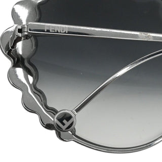 FENDI | Round Gradient Crystal-Trim Sunglasses FF0324/S