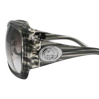 GUCCI | GG Oversized Square Light Gray Shimmery Sunglasses GG2938/S