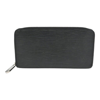 LOUIS VUITTON | Black Epi Leather Zippy Wallet
