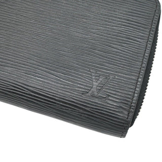 LOUIS VUITTON | Black Epi Leather Zippy Wallet
