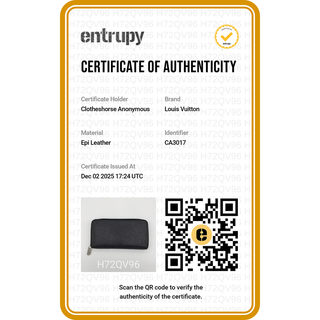 LOUIS VUITTON | Black Epi Leather Zippy Wallet