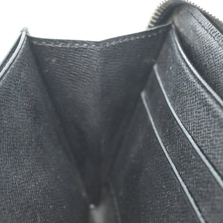 LOUIS VUITTON | Black Epi Leather Zippy Wallet