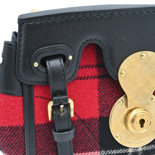 RALPH LAUREN | Soft Ricky Plaid Mini Satchel Bag