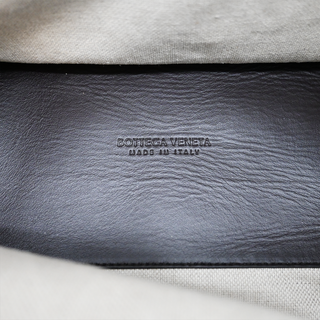 BOTTEGA VENETA | Loop Intrecciato Dark Brown Leather Weekend Bag