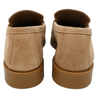 JIMMY CHOO | Maddie Diamond Biscuit Suede Loafers