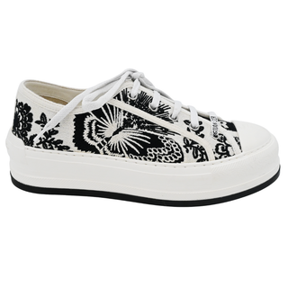 CHRISTIAN DIOR | Walk'N'Dior Butterfly Floral Platform Sneakers