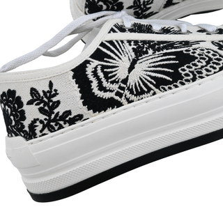 CHRISTIAN DIOR | Walk'N'Dior Butterfly Floral Platform Sneakers