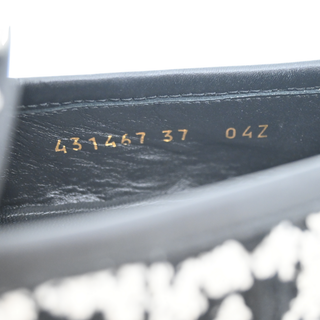 GUCCI | Jordaan Black & White GG Tweed Loafers