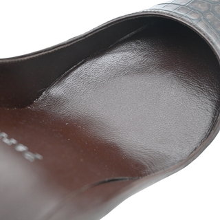 CHRISTIAN LOUBOUTIN | Kate Brown Croc-Embossed Pumps