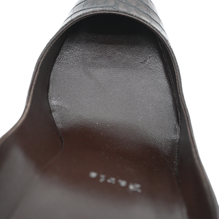 CHRISTIAN LOUBOUTIN | Kate Brown Croc-Embossed Pumps