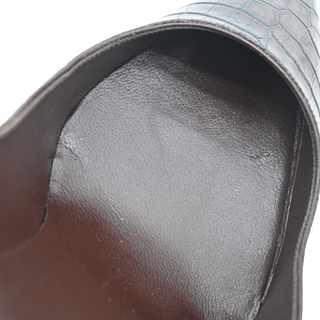 CHRISTIAN LOUBOUTIN | Kate Brown Croc-Embossed Pumps