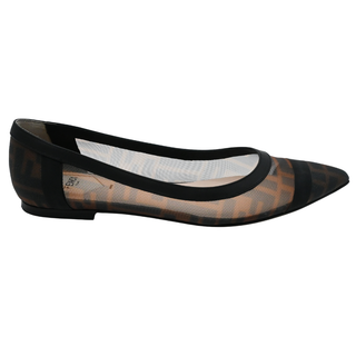 FENDI | FF Mesh Skimmer Ballerina Flats