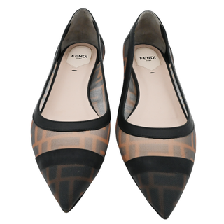 FENDI | FF Mesh Skimmer Ballerina Flats