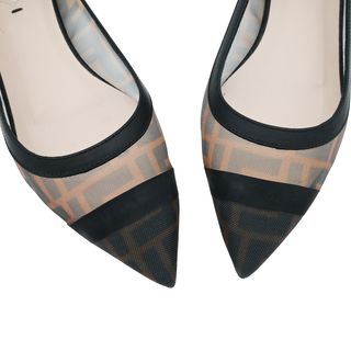 FENDI | FF Mesh Skimmer Ballerina Flats