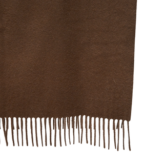 &nbsp; | Brown Paisley Fringe Scarf