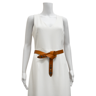 ISABEL MARANT | Tan Lecca Floral Studded Belt