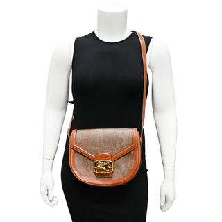 ETRO | Paisley Pegaso Buckle Crossbody Bag