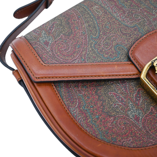 ETRO | Paisley Pegaso Buckle Crossbody Bag