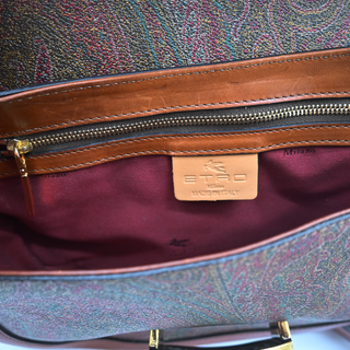 ETRO | Paisley Pegaso Buckle Crossbody Bag