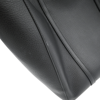 BALENCIAGA | Everyday Black Leather Logo Tote Bag