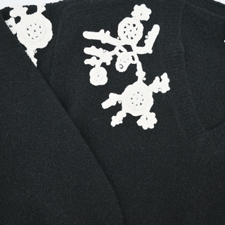 CINQ A SEPT | Dana Flower Crochet Sweater