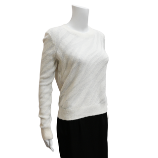 RAG & BONE | Chalk Germain Metallic Zebra Sweater