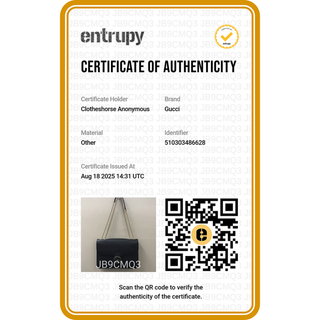 GUCCI | Interlocking G Black Leather Shoulder Bag