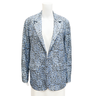 ZADIG & VOLTAIRE | Vanille Denim Blue Sequin Blazer