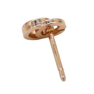 GUCCI | 18K Rose Gold Running G Stud Earrings