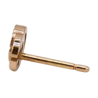 GUCCI | 18K Rose Gold Running G Stud Earrings