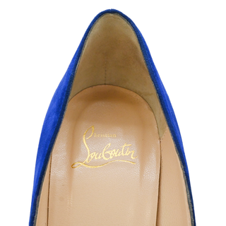 CHRISTIAN LOUBOUTIN | Electric Blue Suede Pumps