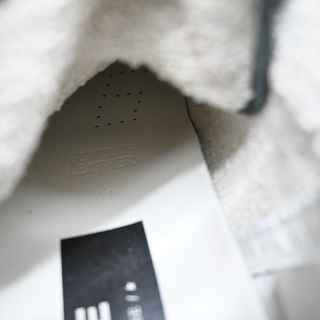 GOLDEN GOOSE | Black Leather Studded Slide Sneakers