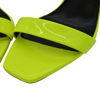 SAINT LAURENT | Amber Neon Patent Heels
