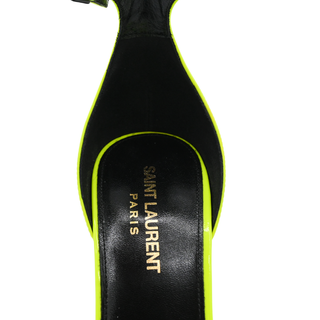 SAINT LAURENT | Amber Neon Patent Heels